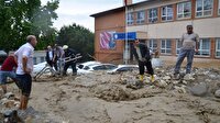 Oy kullananlar sel mağduru oldu