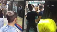 Marmaray'da kavga