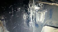 Polis aracına roketatarlı saldırı