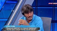 Rıdvan Dilmen'in donduğu anlar