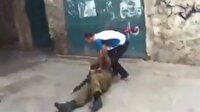 İsrailli askeri böyle yere serdi