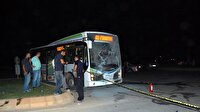Şanlıurfa'da belediye otobüsüne molotoflu saldırı