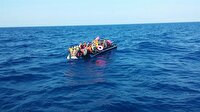 Ege Denizi'nde 48 kaçak kurtarıldı