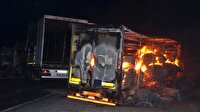 PKK'lılar Van'da 3 aracı yaktı