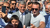 Namaz sonrası Gül ile 'selfie' kuyruğu