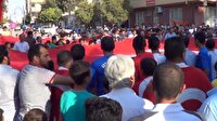 Teröre lanet, birliğe davet mitingi