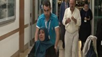 Şehit annesi Hac'dan tekerlekli sandalye ile döndü