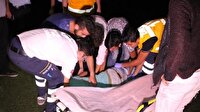 Futbol sahasında alkol komasına girdi