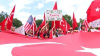 Türk yürüyüşünde ABD medyasına tepki