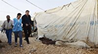 David Cameron Lübnan Mülteci Kampı'nda