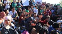 Bilet alamayan mülteciler otogar'da bekliyor
