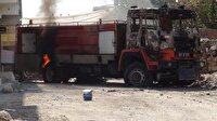PKK yaktığı itfaiye aracına bomba tuzakladı