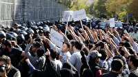 Tahran'da Mina protestosu