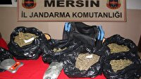 Mersin'de 4 kilo esrar ele geçirildi