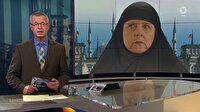 Alman televizyonu Merkel’e çarşaf giydirdi