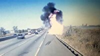 Tanker alev alev yandı: Sürücü kurtulamadı!