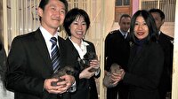 Japon polislerin kangal köpeği sevgisi