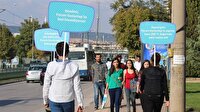 Gaziantep'te 'düşündüren' tanıtım