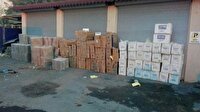 Batman'da 60 bin paket kaçak sigara yakalandı