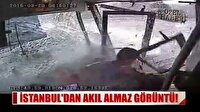 Metrobüs kazasının görüntüleri ortaya çıktı