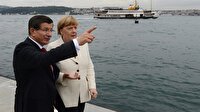 Davutoğlu Merkel'e İstanbul'u anlattı