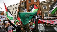 İsrail Londra'da protesto edildi