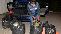 Avukatın aracından 150 kilo esrar çıktı