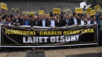 Diyarbakır'da cuma namazı çıkışı afiş protestosu