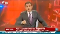 FOX Haber'de PKK'ya teşekkür