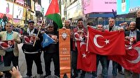 Times Meydanında AK Parti kutlaması