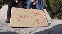 "1 liraya" dert dinliyorlar