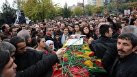 Tahir Elçi'nin cenazesini PKK paçavrasına sardılar