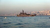 Boğaz'da Rus ve Türk savaş gemileri karşılaştı