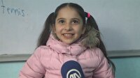 Suriyeli Nur İstiklal Marşı'nı ezbere okuyor
