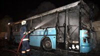 İstanbul'da otobüs kundaklandı