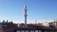Camiyi tahrip edip hoparlörden şarkı dinlettiler
