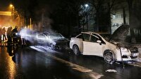 İstanbul'da 13 araç kundaklandı
