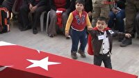 Şehidin minik oğlu yürekleri dağladı