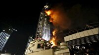Dubai'de yangın