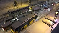 İstanbul'da ilçe ilçe kar kalınlıkları