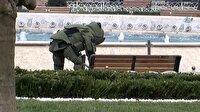 Sultanahmet’te korku dolu anlar!