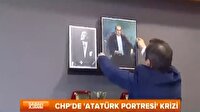 CHP'de 'Atatürk portresi' krizi