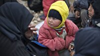 Halep'ten kaçan Suriyelilerin dramı yürek burkuyor