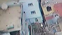 Cizre’deki PKK sığınağını İHA görüntüledi