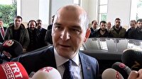 Bakan Soylu DİSK Genel Kurulu'nu terk etti