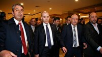 Bakan Soylu DİSK Genel Kurulu'nu terk etti