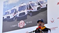 Ambulans ve UMKE araçları dağıtım töreni
