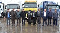 Bölgeye 82 TIR yardım