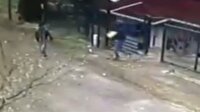 Gündüz ortası televizyon hırsızlığı kamerada