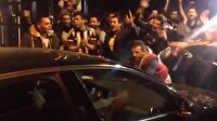 Beşiktaşlılar takımı bu tezahüratla karşıladı